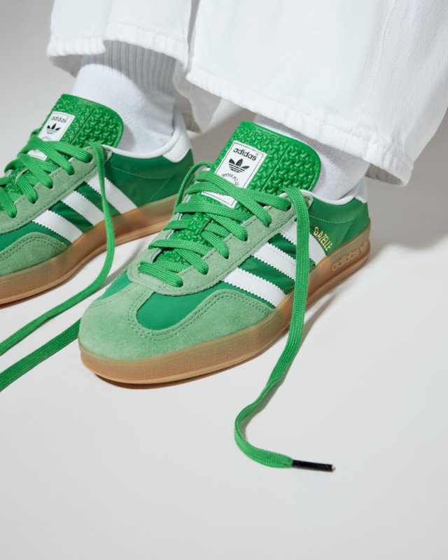 ADIDAS GAZELLE GREEN WHITE ADIDAS